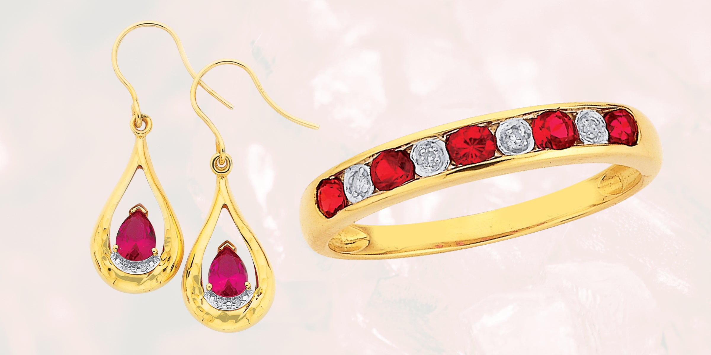 Ruby deals earrings prouds