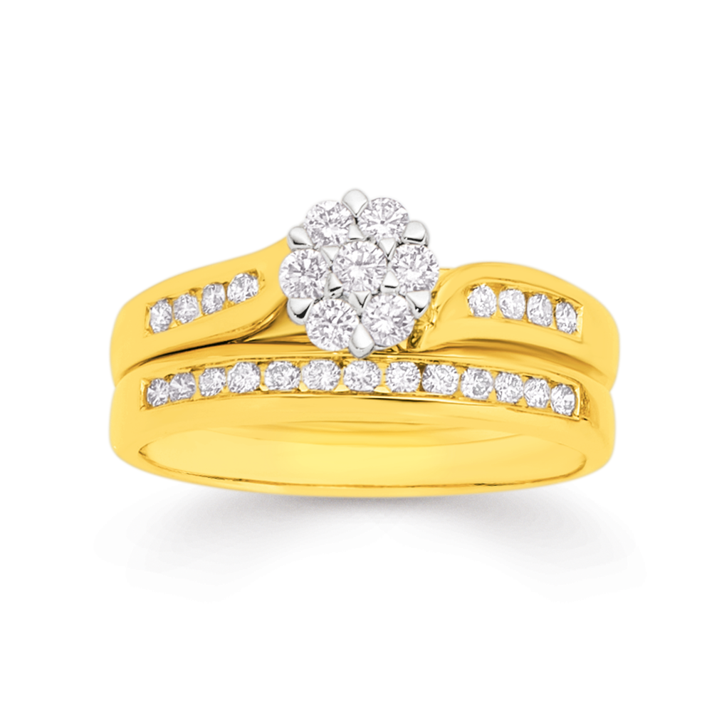 prouds 18ct diamond ring