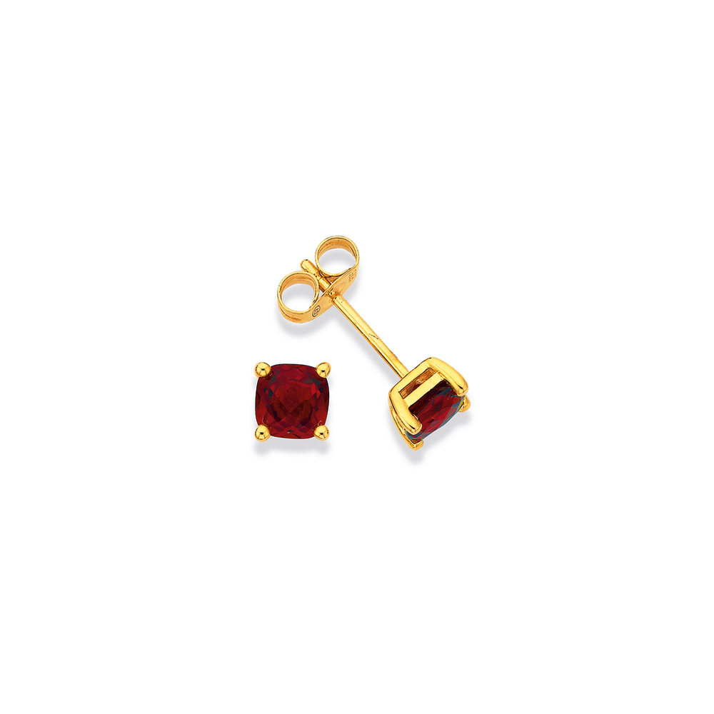 Garnet earrings store prouds