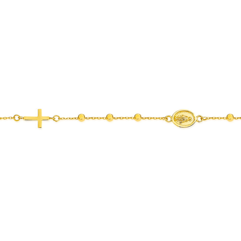 Cable bracelet deals gold