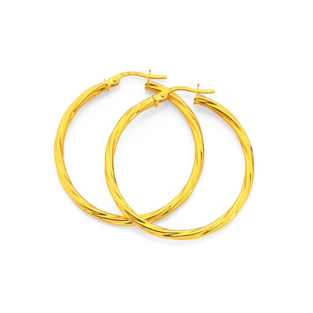 Gold hoop deals earrings prouds