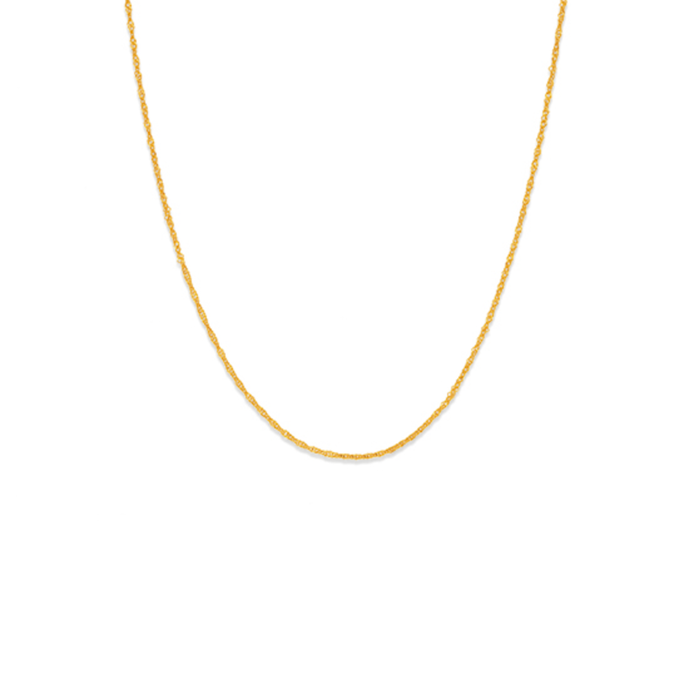 1.1 mm on sale gold chain