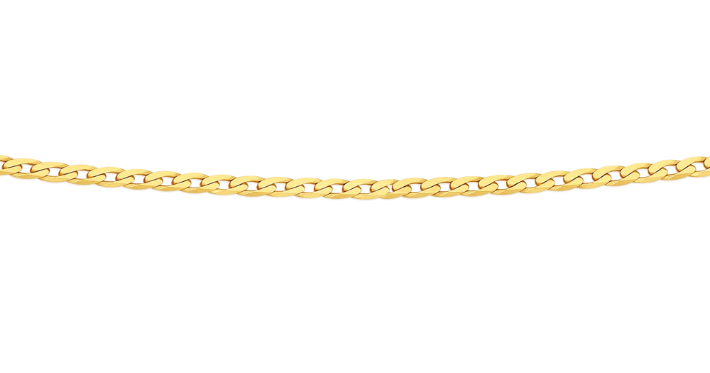 9ct Gold 60cm Solid Curb Chain | Prouds