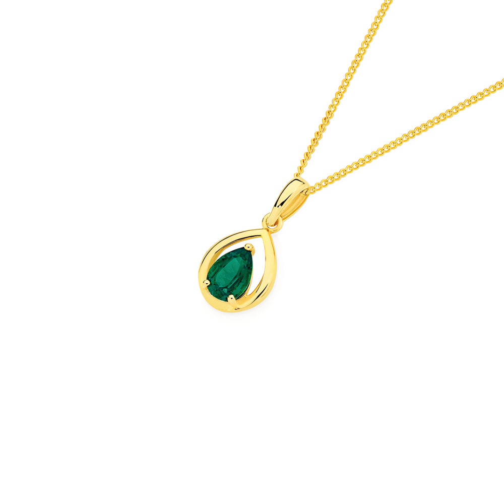 Emerald necklace prouds sale