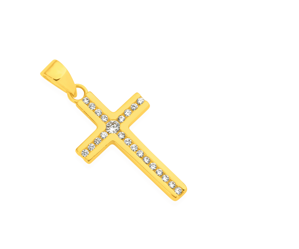 Cross hot sale necklace prouds