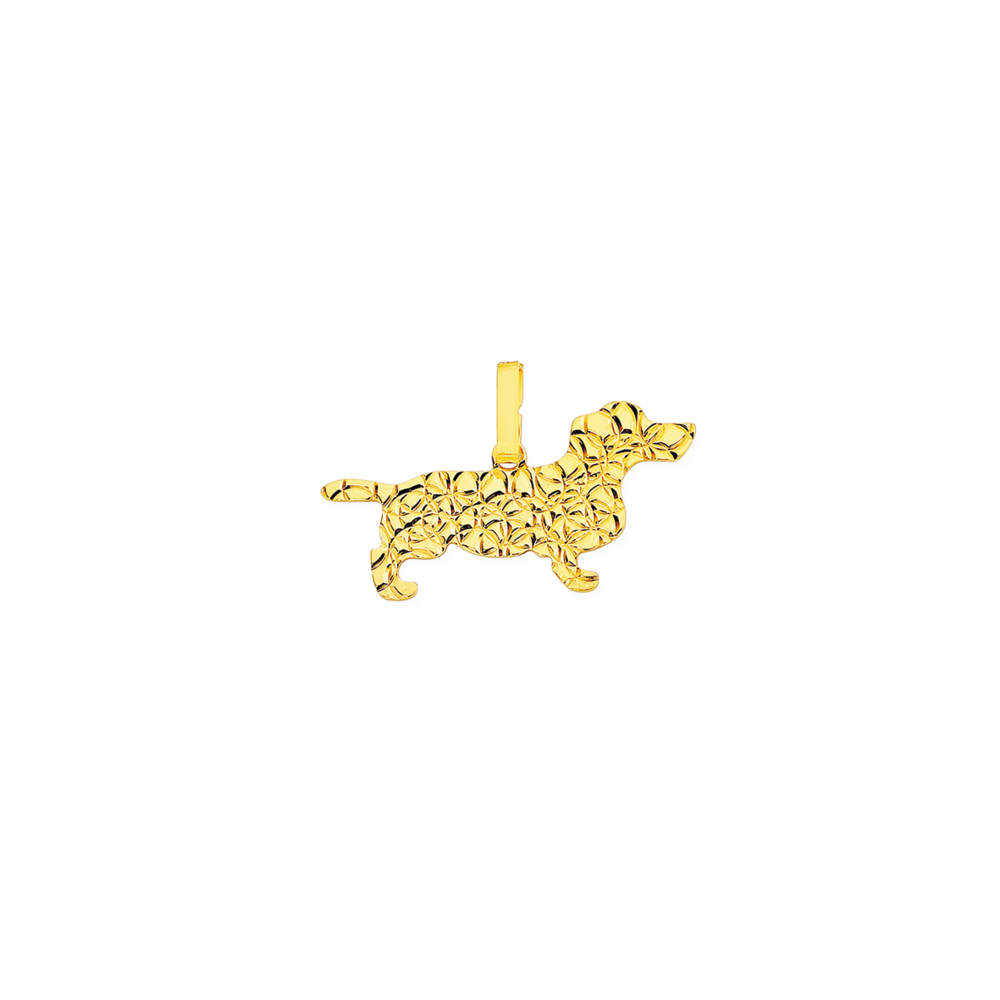 Gold hotsell dachshund charm