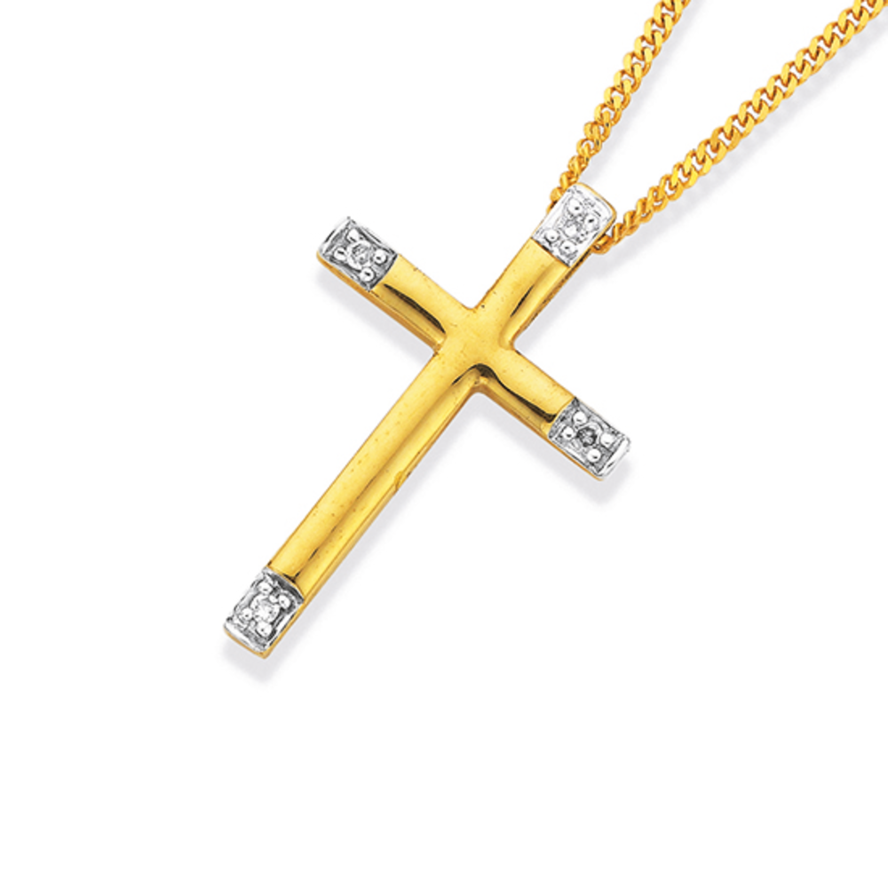 gold cross prouds