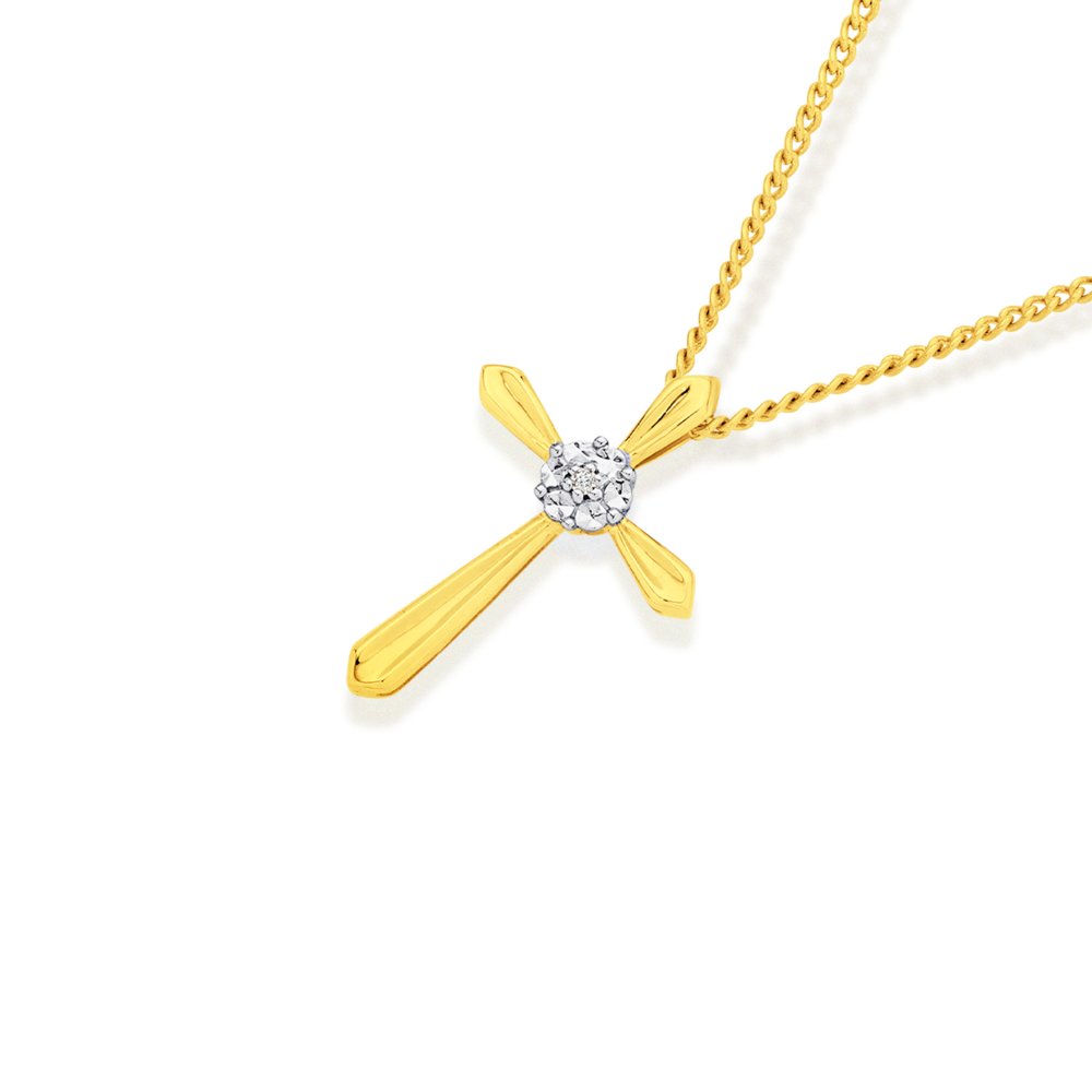 Diamond on sale pendant prouds