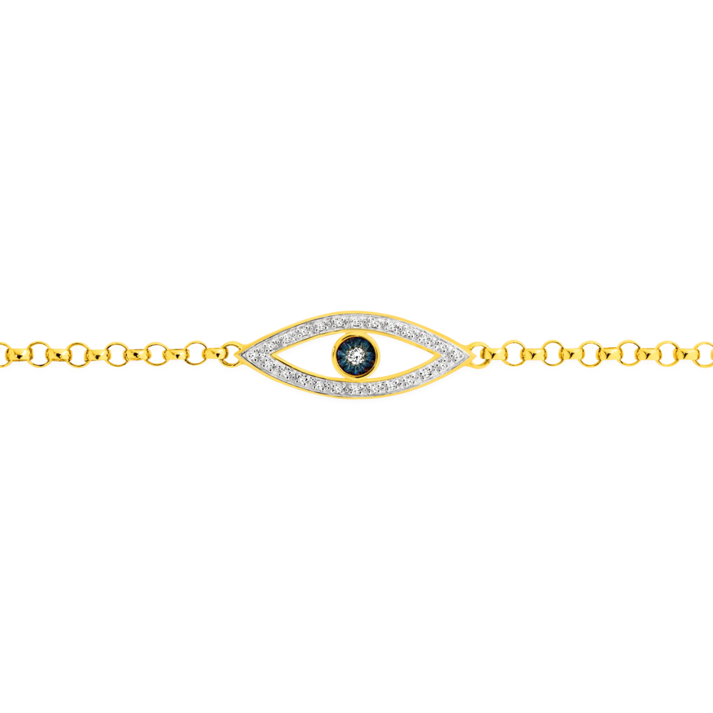 Evil eye sale bracelet goldmark