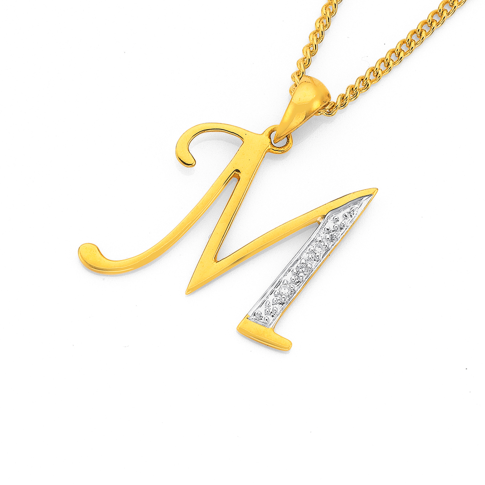 Silver Initial Necklace - Letter Necklace | Ana Luisa | Online Jewelry  Store At Prices You'll Love