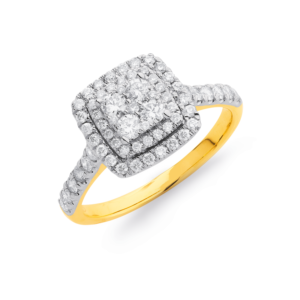 Prouds 1 carat hot sale diamond ring