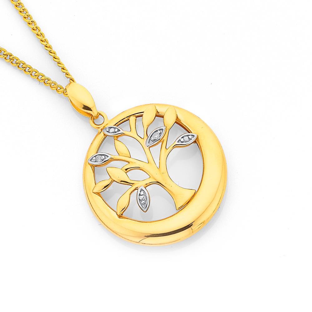 Tree of life necklace - ethically made - gold or silver - sustainable  jewellery — The Geographer store