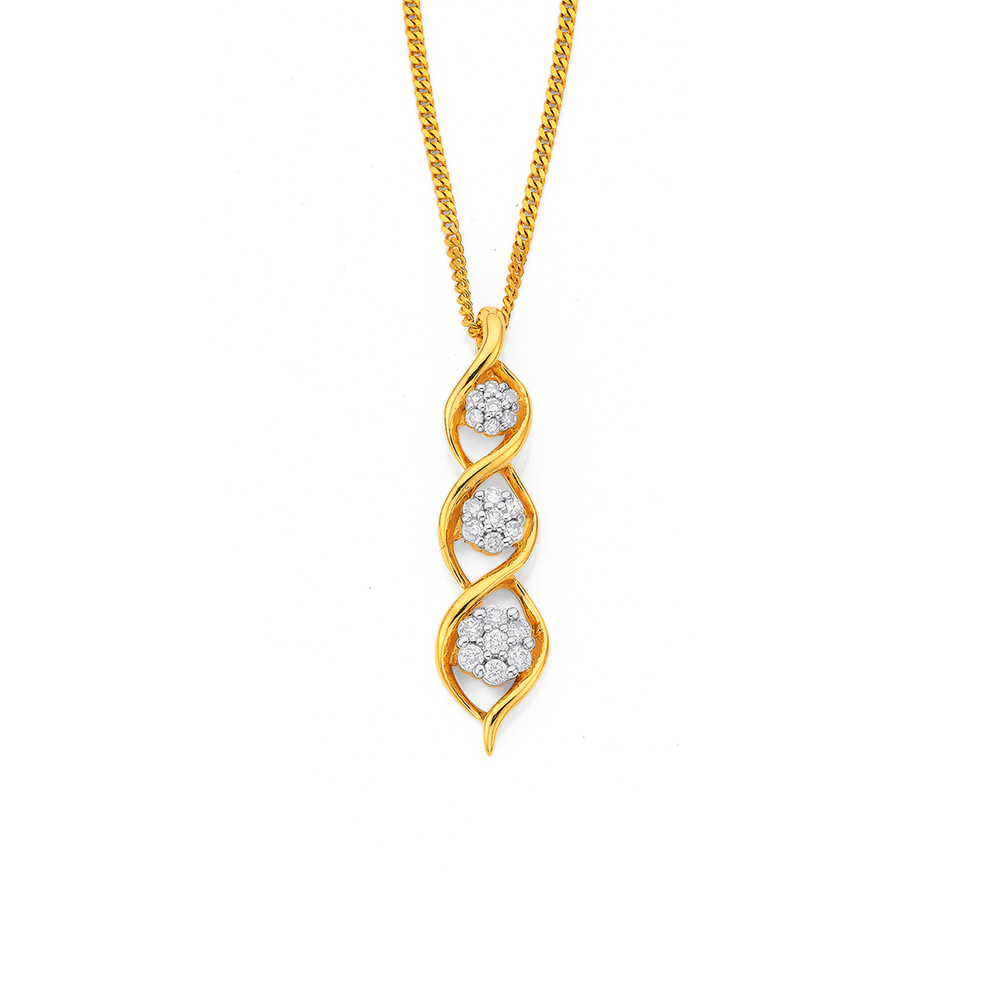 Prouds shop diamond necklace