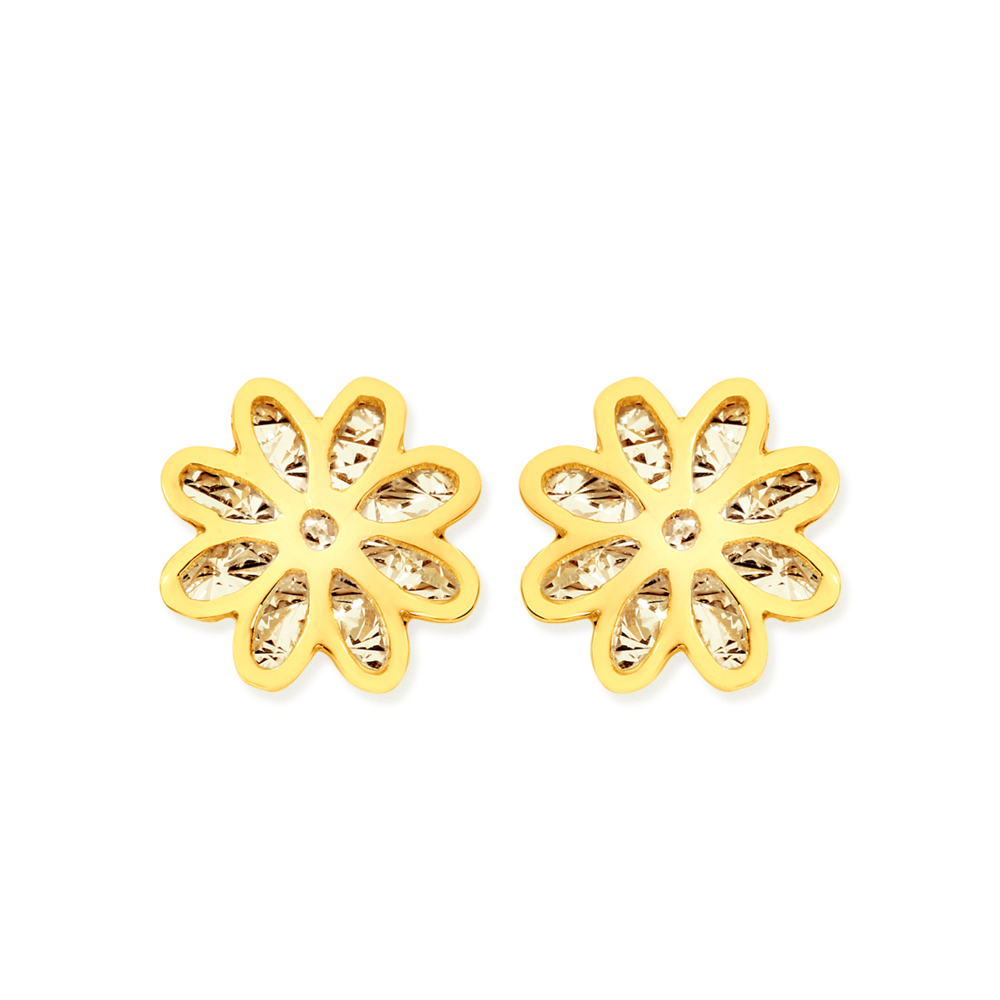 Gold stud clearance earrings prouds