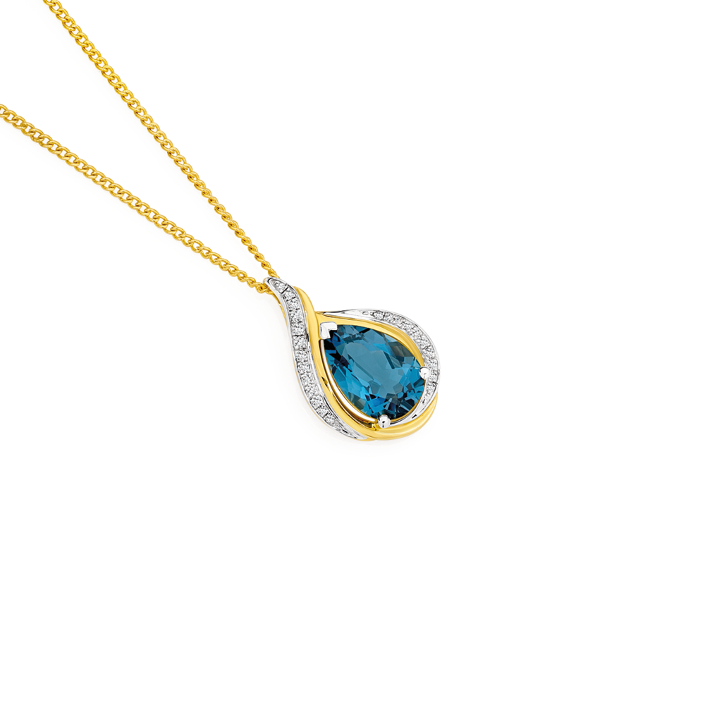 London blue deals topaz jewellery