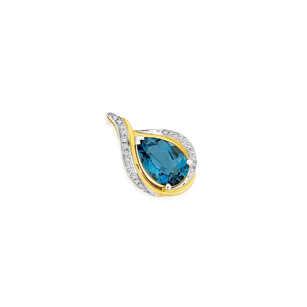 Blue topaz sales ring prouds