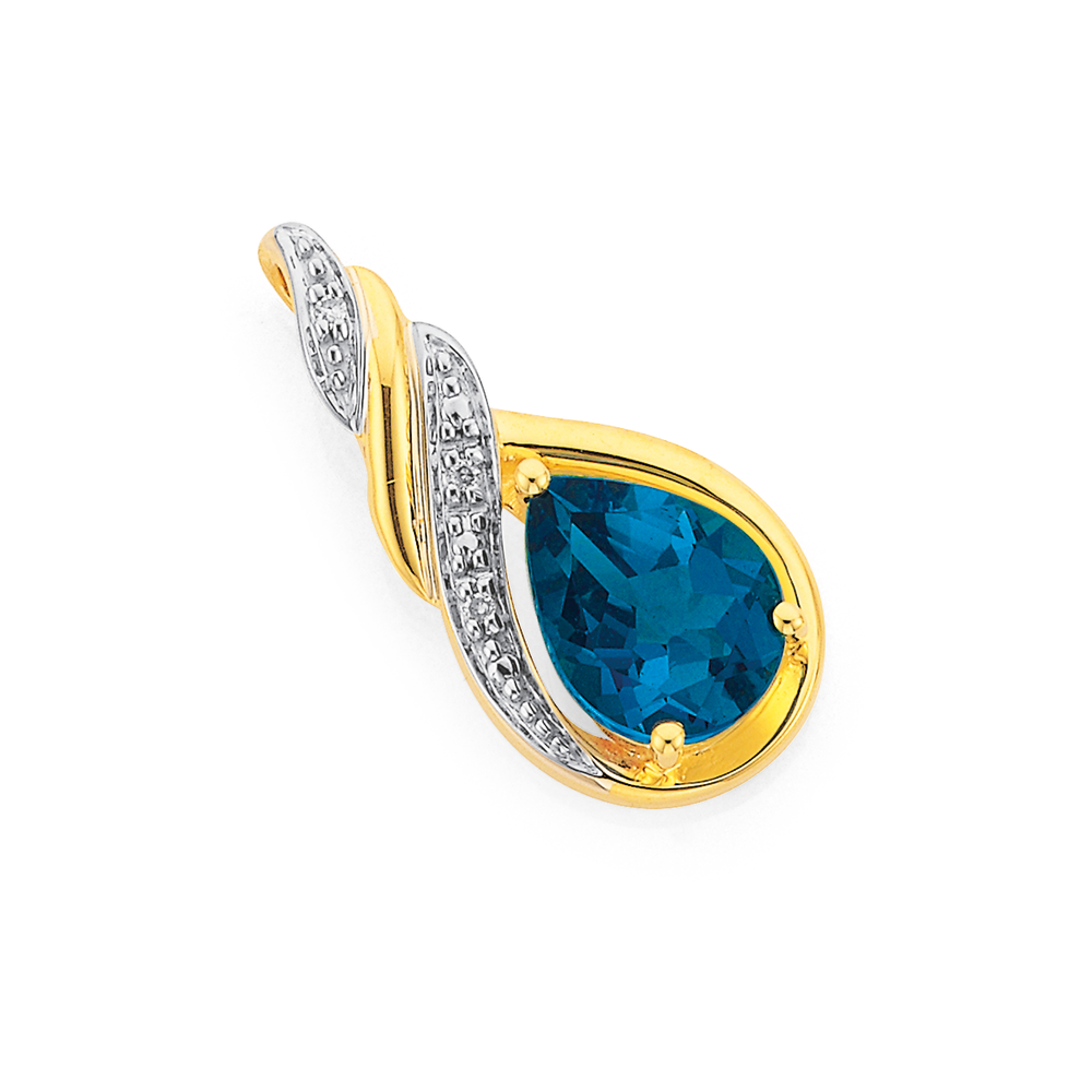 Blue topaz store ring prouds