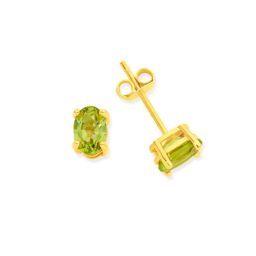 Peridot stud deals