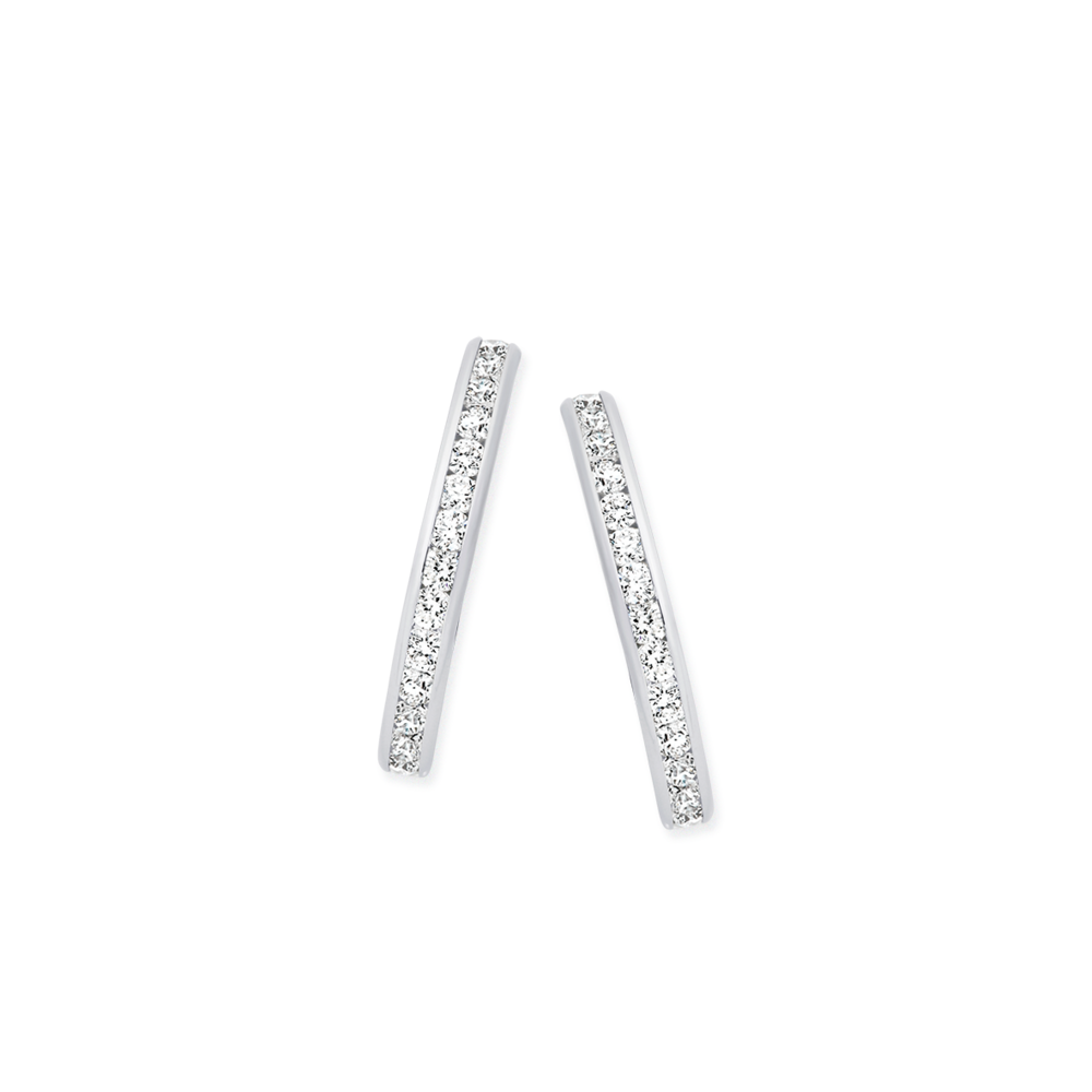 Prouds white gold on sale earrings