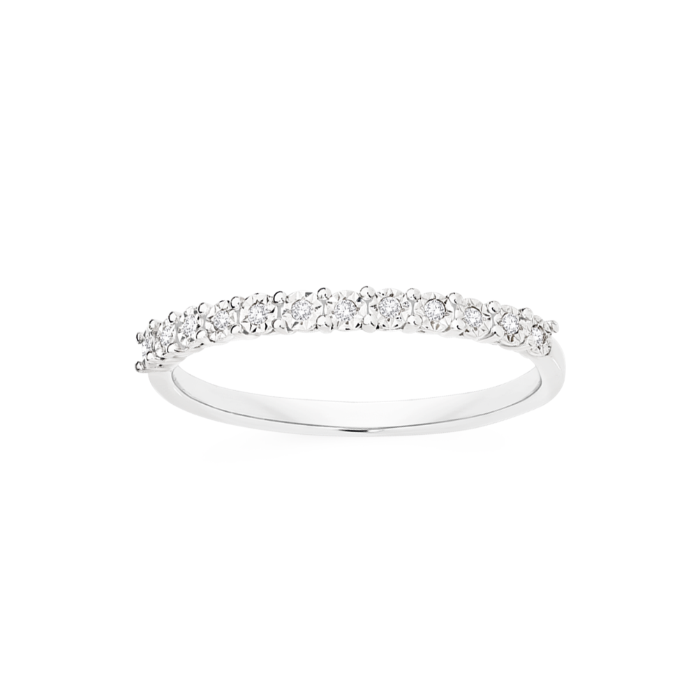 large diamond eternity band