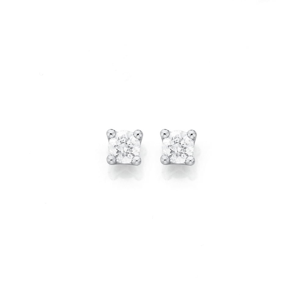 prouds diamond stud earrings