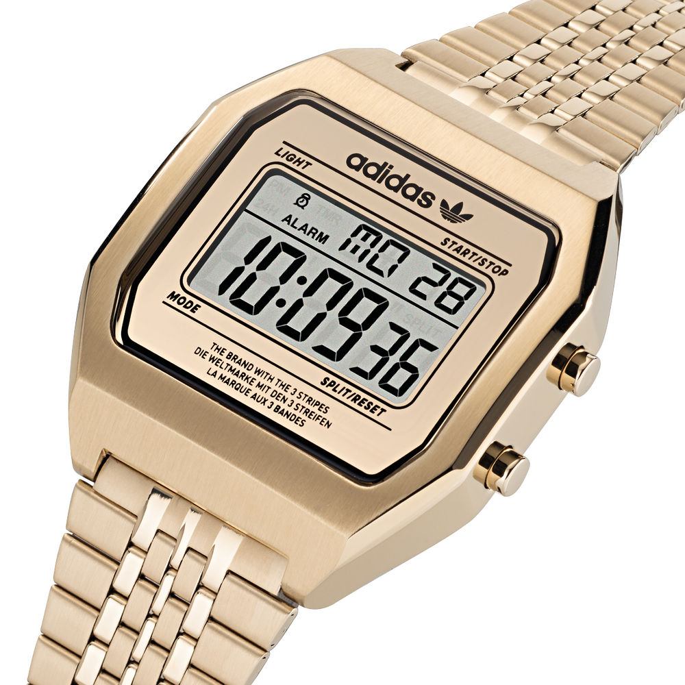 Adidas originals gold clearance watch