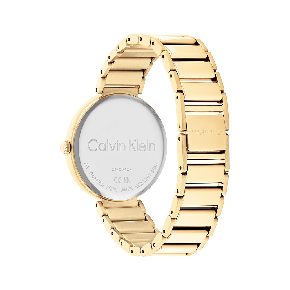 Calvin Klein Watch Color Changing Dial Silver Tone See Desc