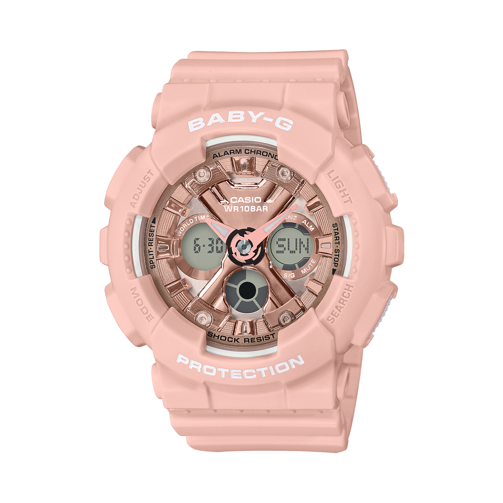 How to reset baby g watch hot sale