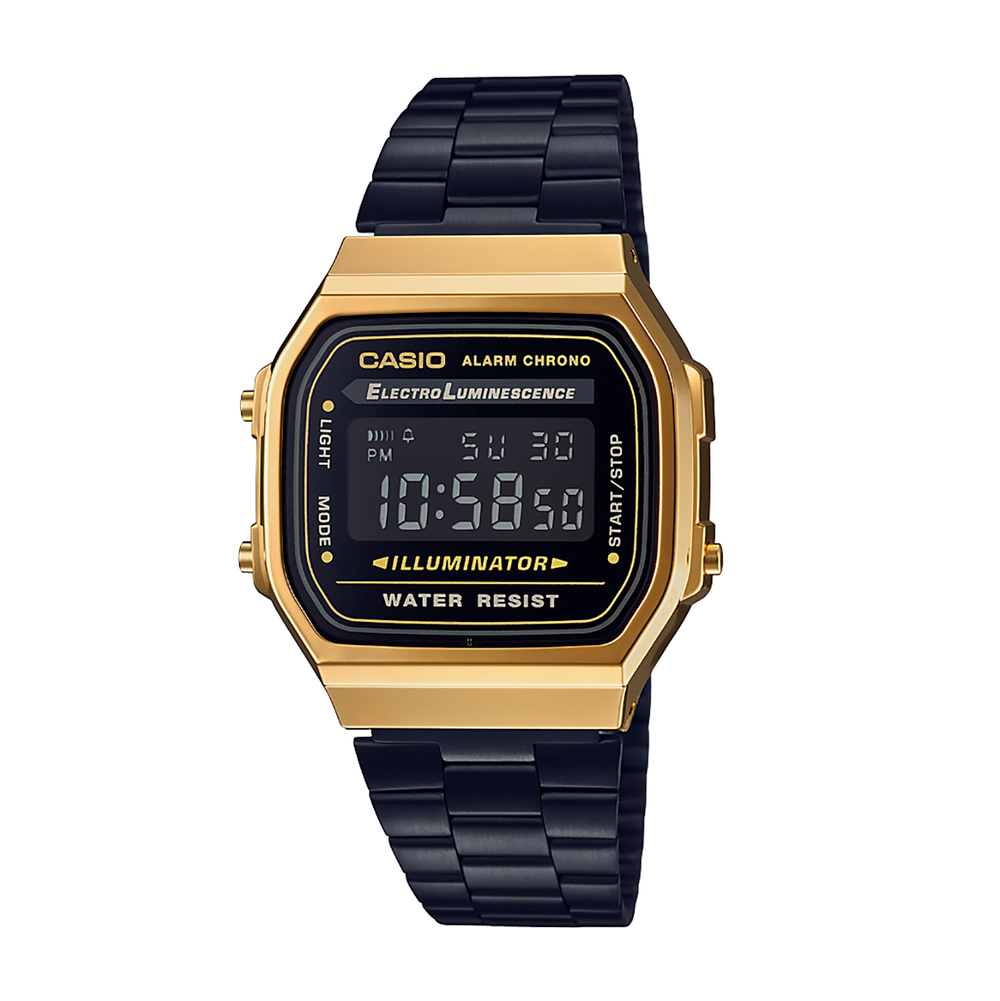 Casio discount a168 gold