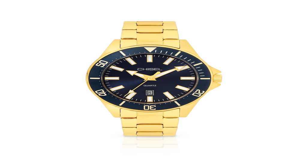 Chisel Men's Watch in Gold | Prouds