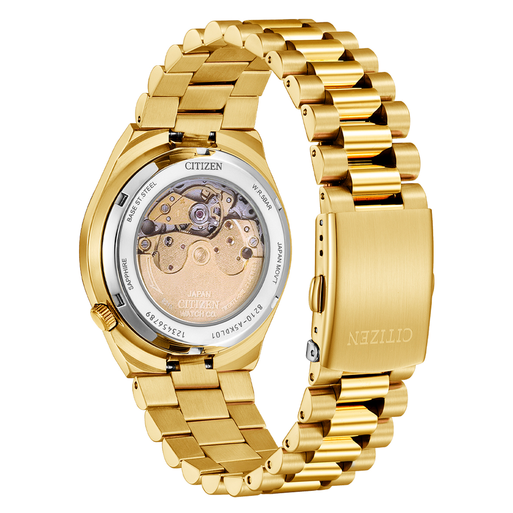 Citizen gold outlet automatic watch