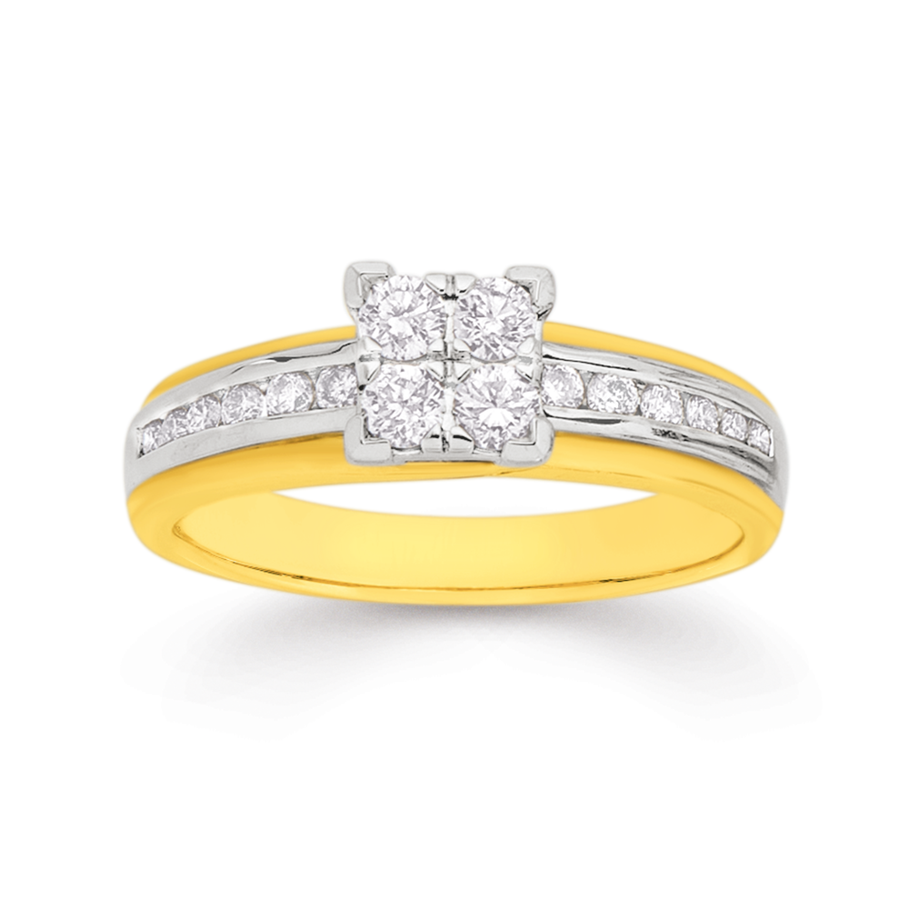 prouds 1ct diamond ring