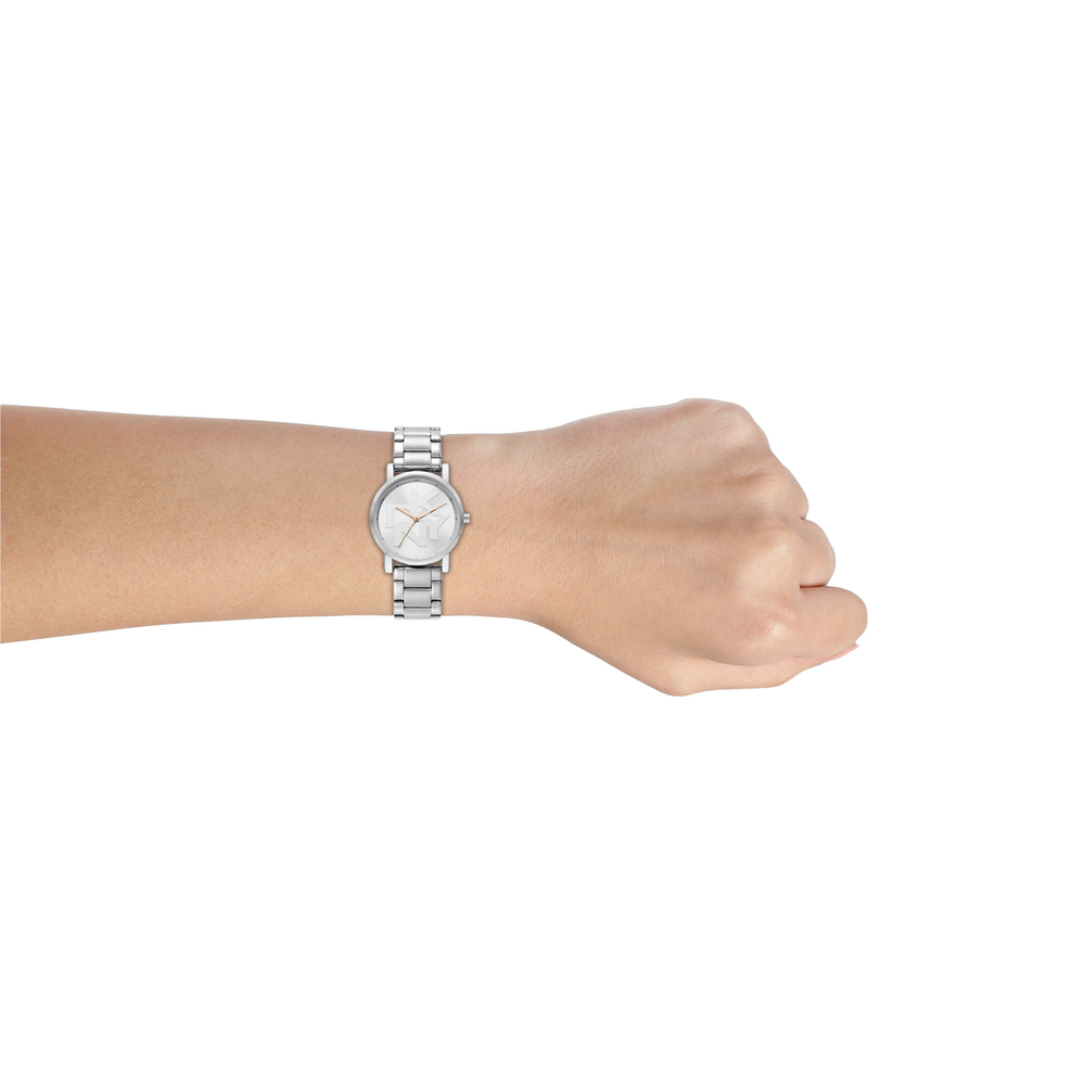 dkny watch silver