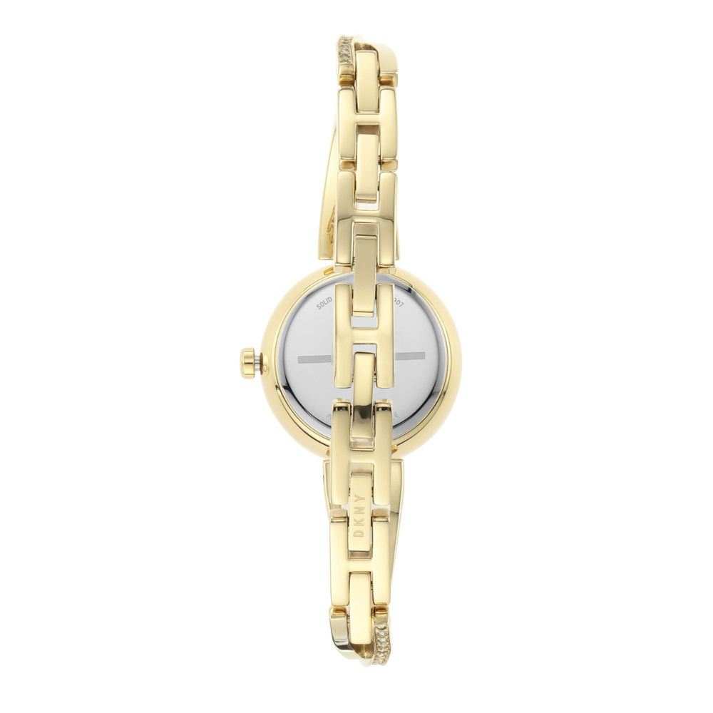 dkny crosswalk watch gold