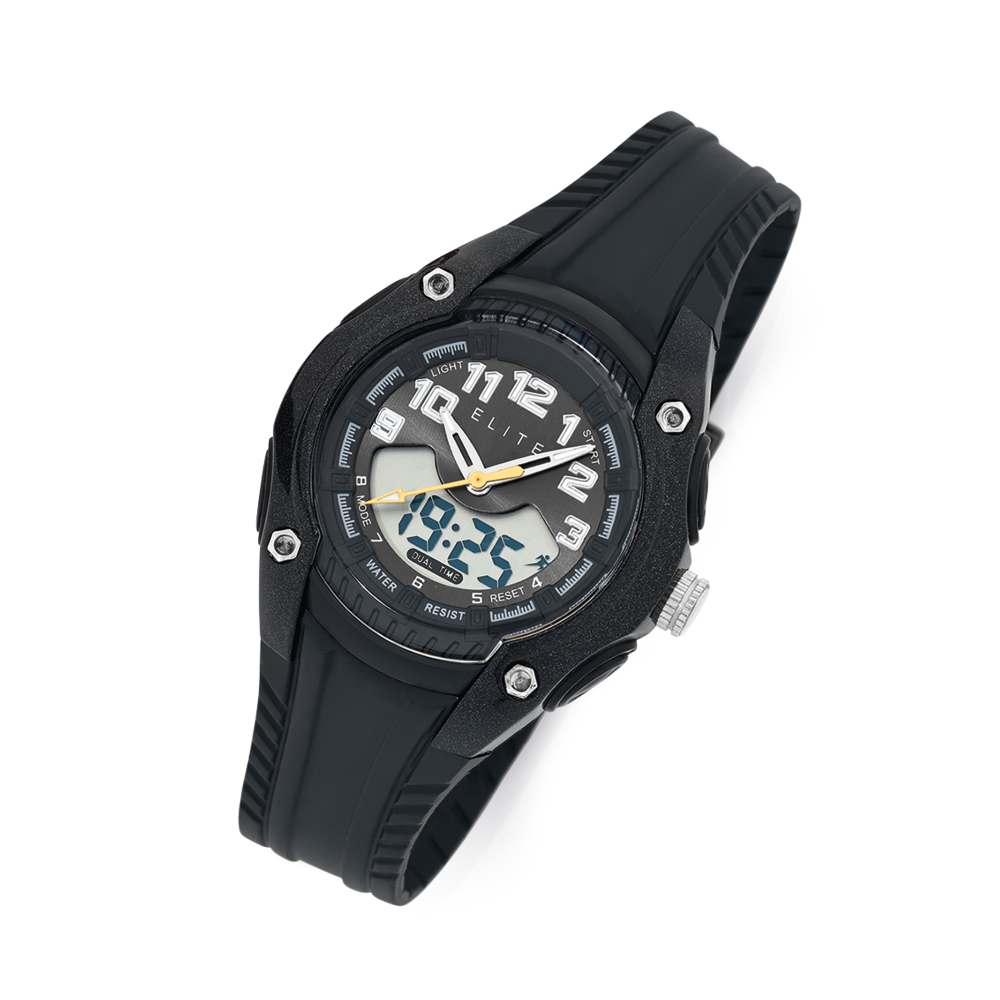 Elite Kids Watch in Black Prouds