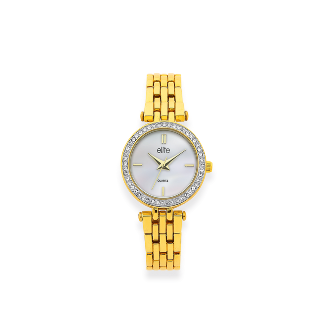 Elite Ladies Rose Tone Watch | Watches | Prouds The Jewellers