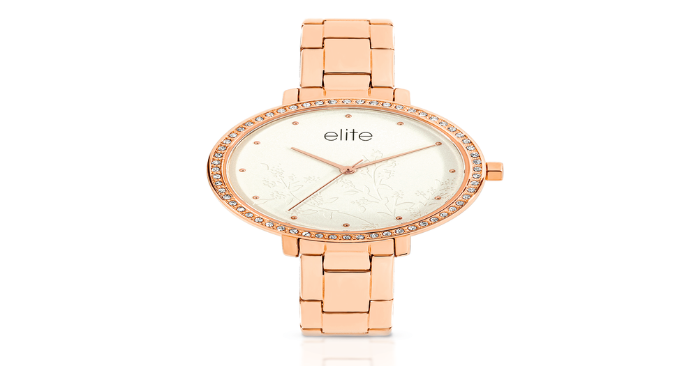 Elite Ladies Watch in Rose Prouds