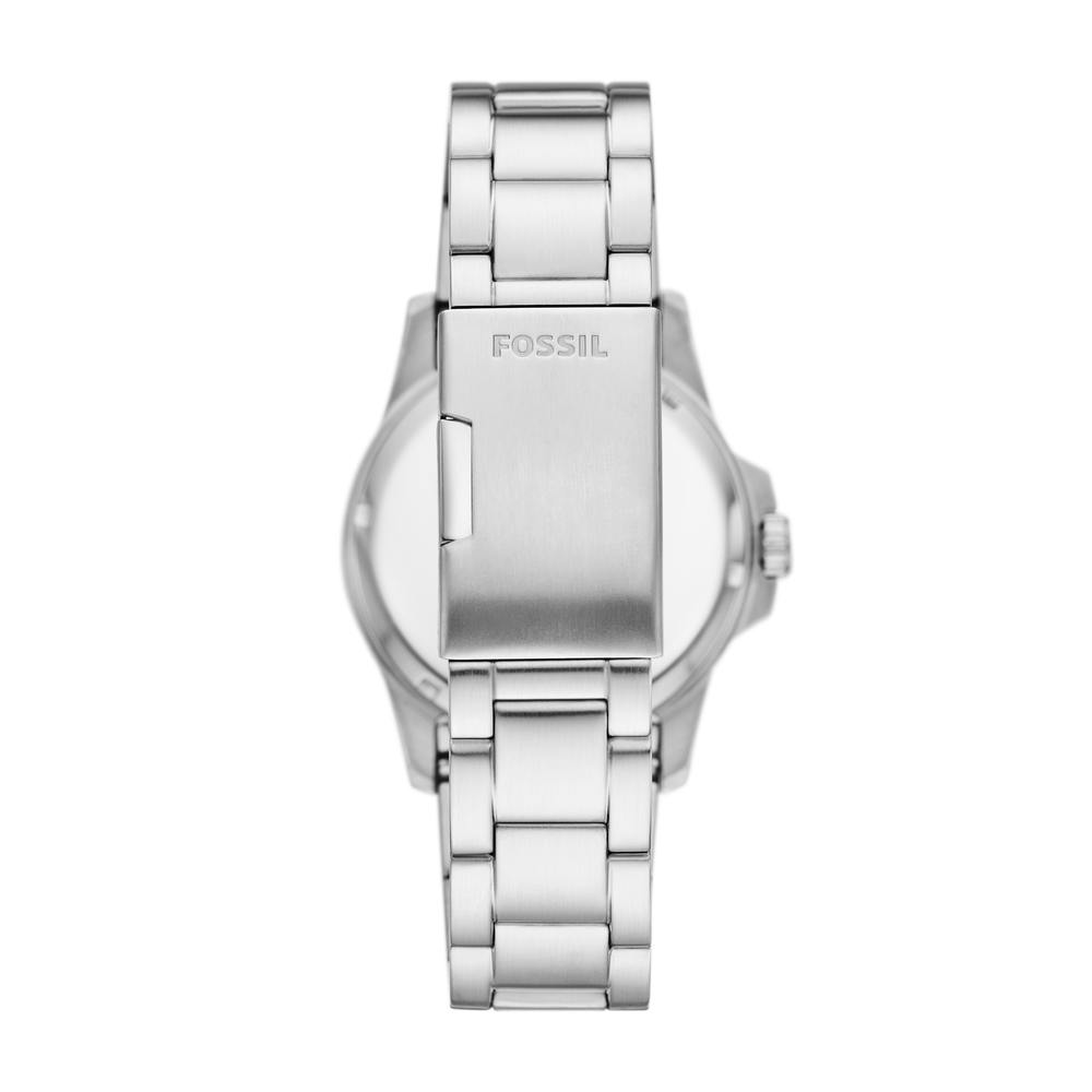 Fossil silver hotsell watch price