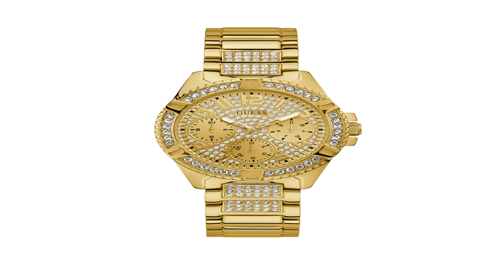 Guess Frontier Ladies Watch in Gold | Prouds