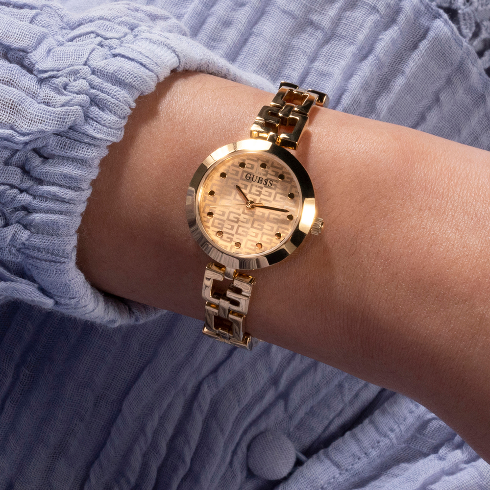 Guess gold online watch