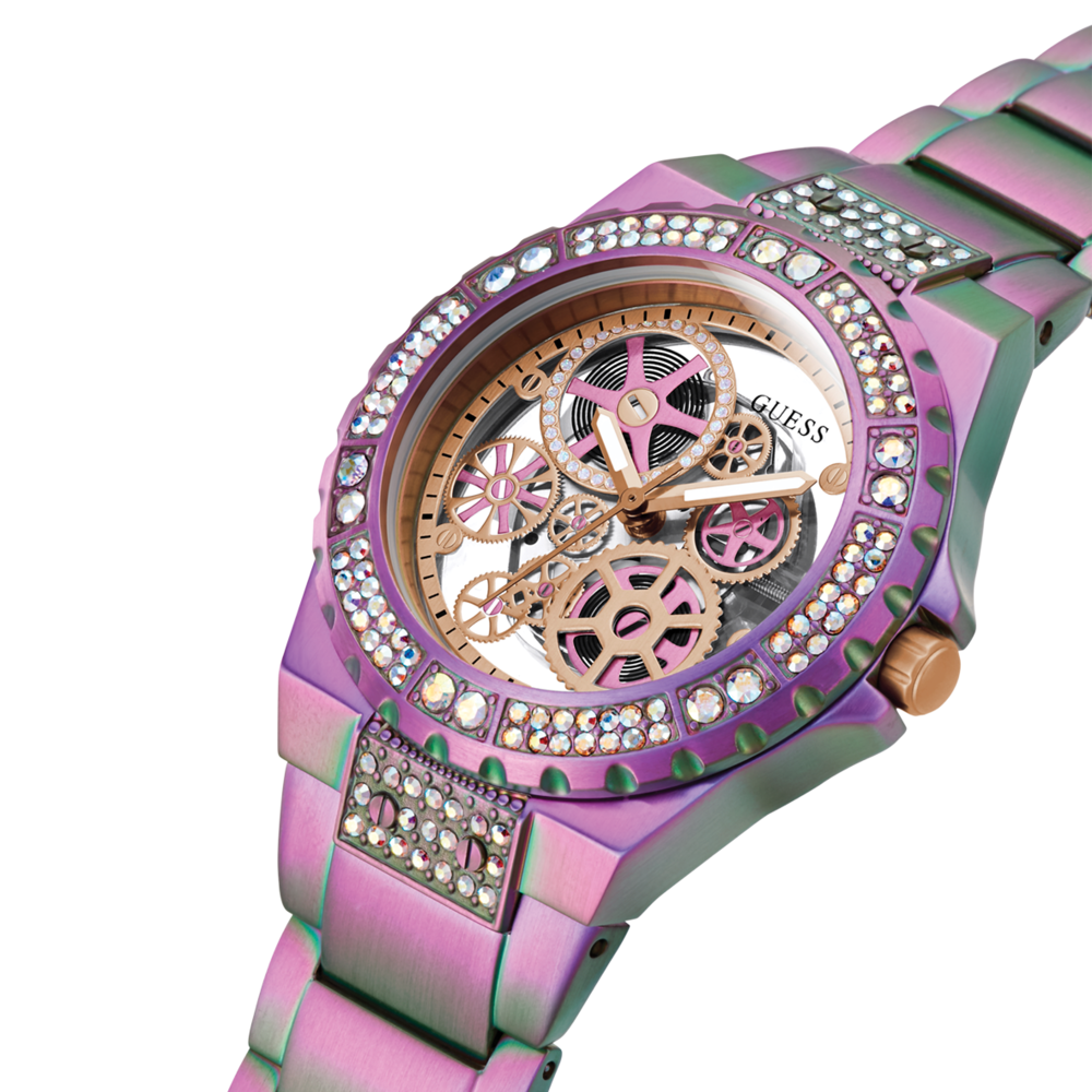 guess iridescent watch