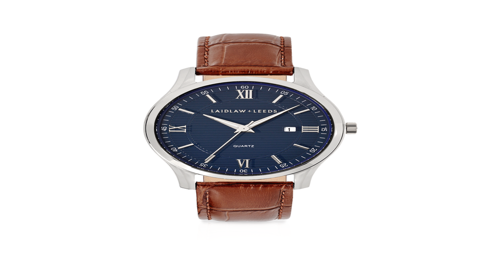 Laidlaw + Leeds Casual Dress Watch in Silver | Prouds