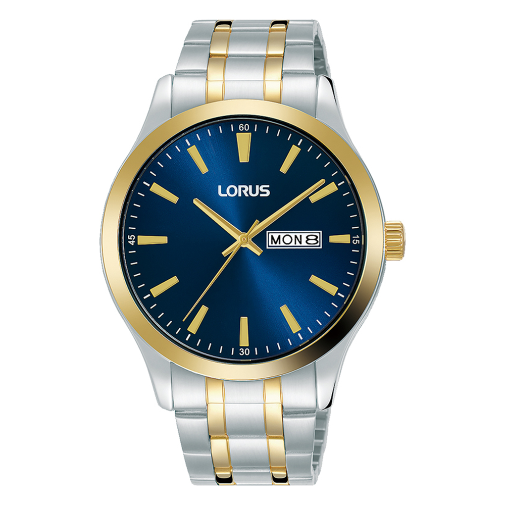 Lorus mens gold watch hot sale