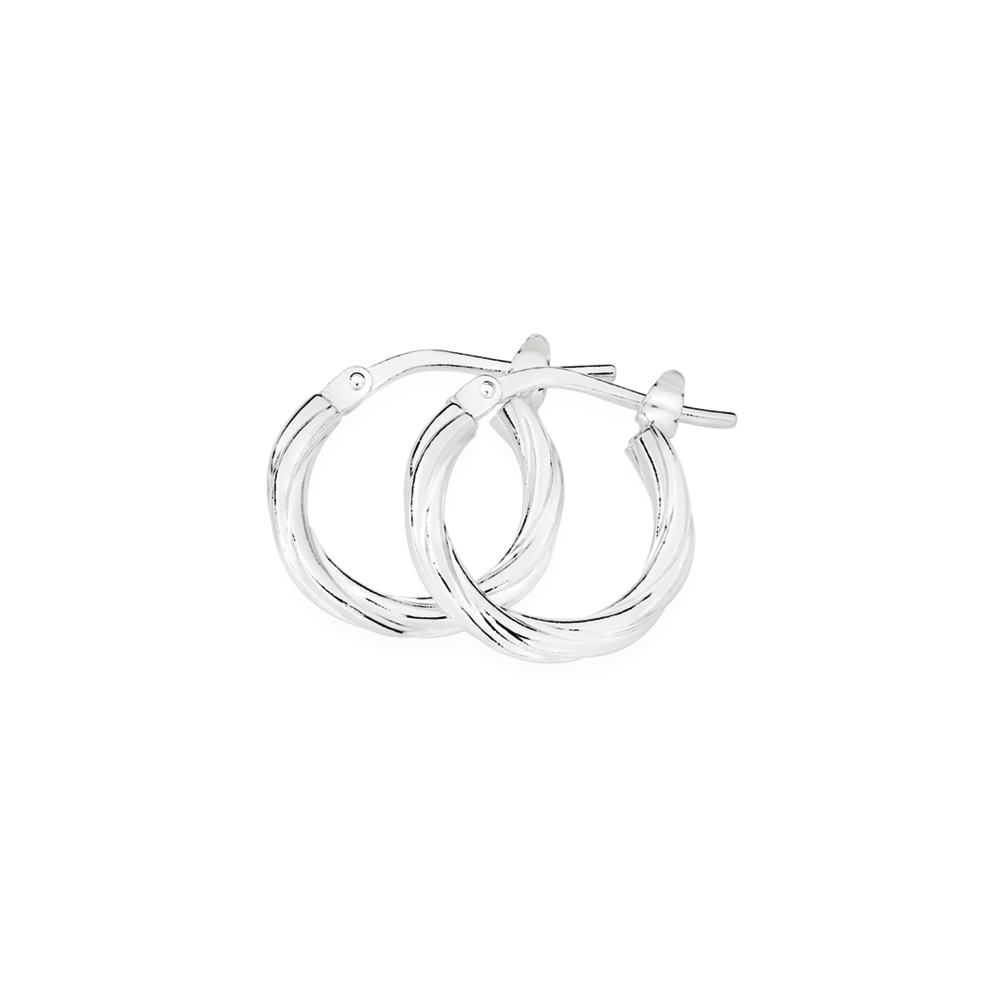 Prouds silver on sale hoop earrings