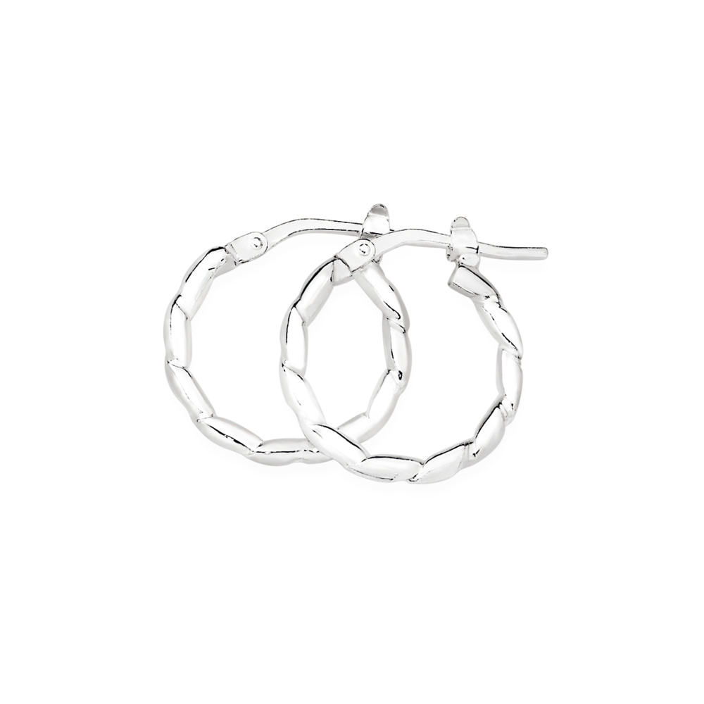 Prouds silver hot sale hoop earrings