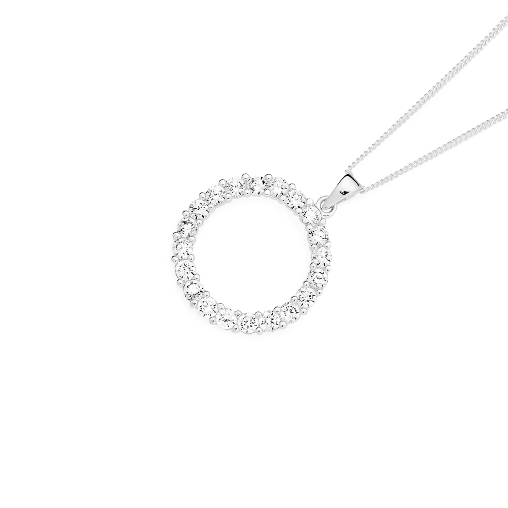 prouds circle pendant