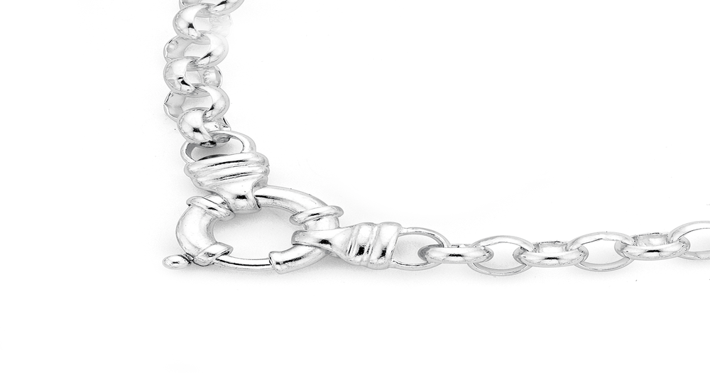 Silver 50cm Solid Belcher Necklet | Prouds