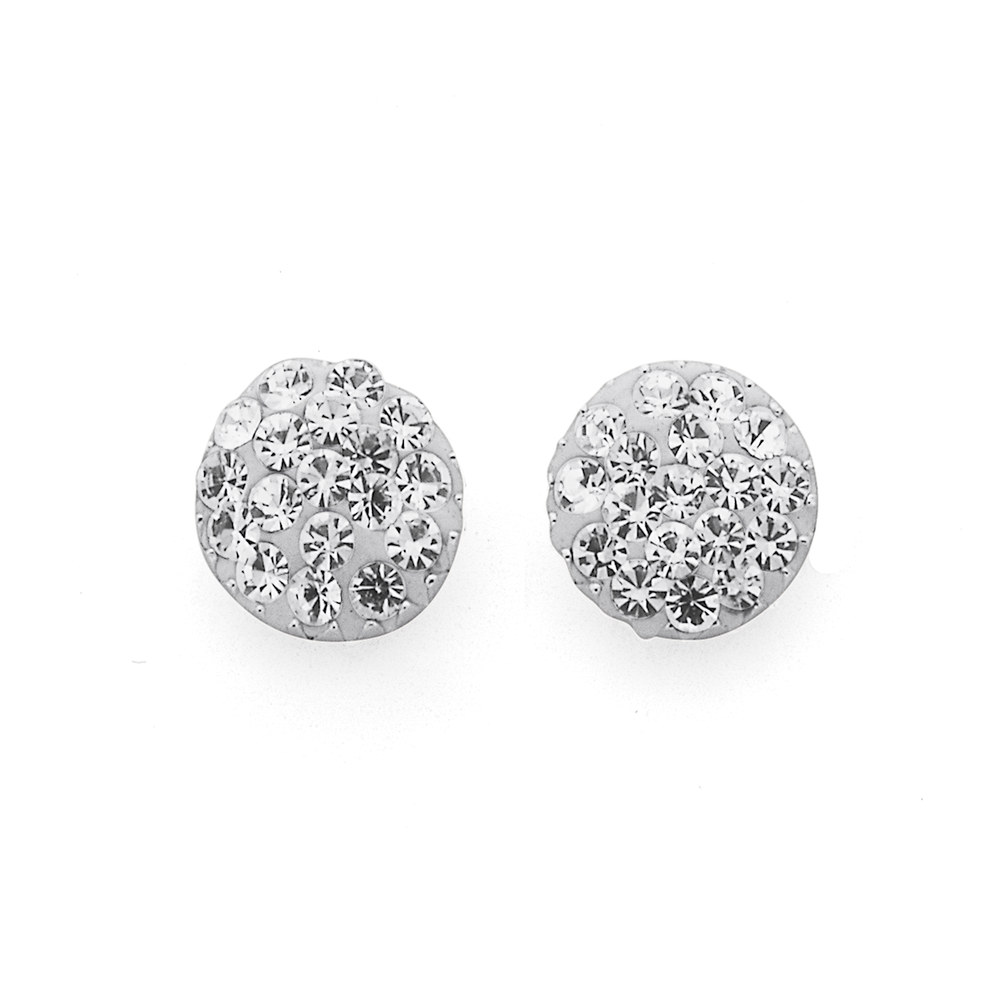 Sterling Silver Dome Hollow Clip On Earrings - Ruby Lane