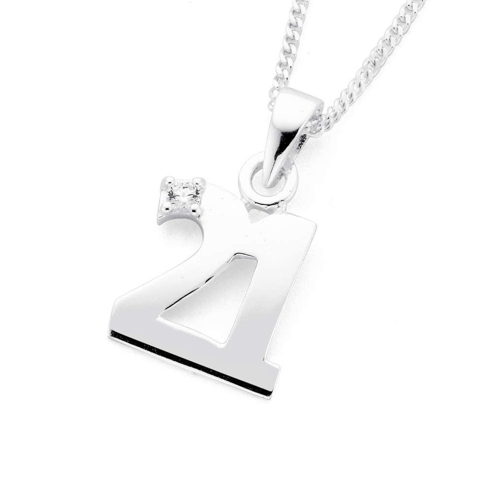 21st key necklace prouds