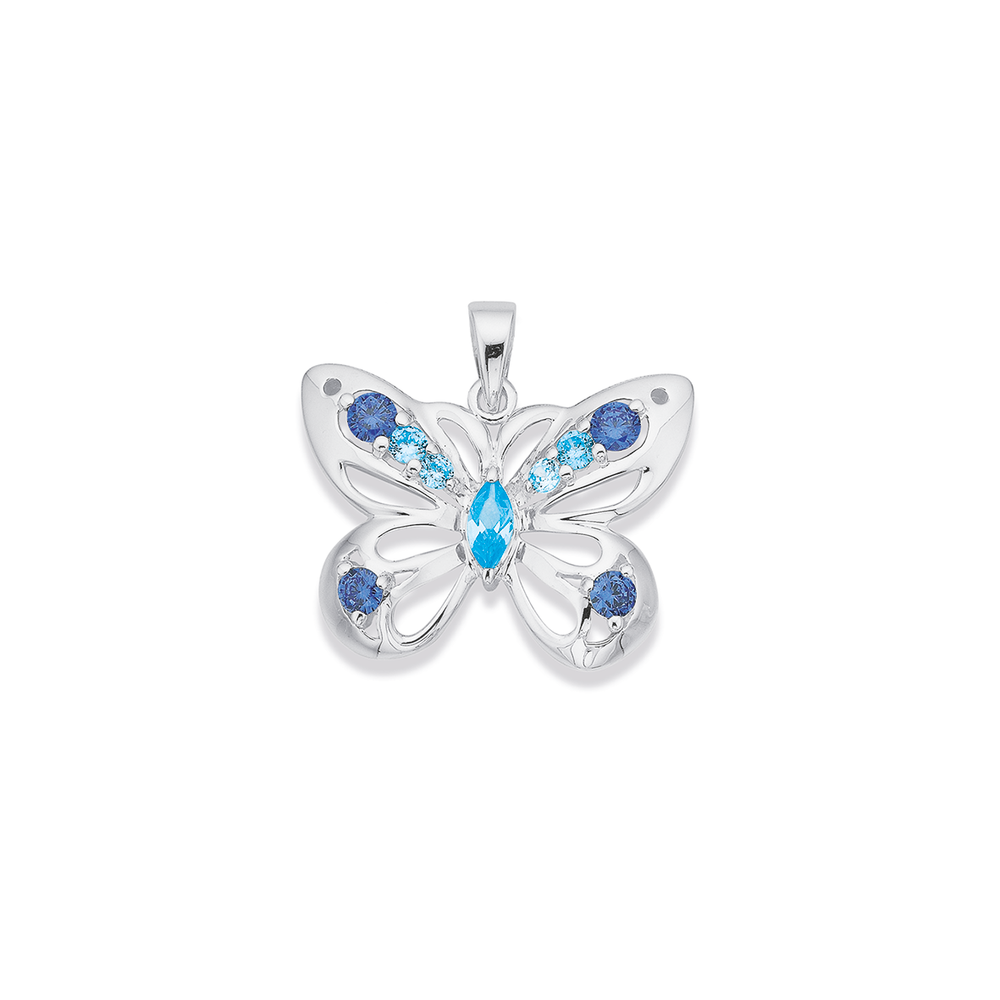 prouds butterfly pendant